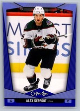 2024-25 O-Pee-Chee blue border Alex Kerfoot Utah Hockey Club #370