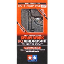 Tamiya 74545 Spray-Work Hg Airbrush Iii Super Fine 0.2mm Fine Nozzle Model Tool