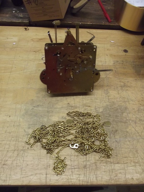 Hermle 1151-050 85cm Grandfather Clock Movement (non-working) #8