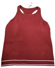 Calia High Neck Seamless Brami Women's Small Red Brown NWT