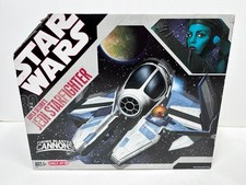 Star Wars 30th Anniversary Aayla Secura's Jedi Starfighter Vehicle  Hasbro 2007