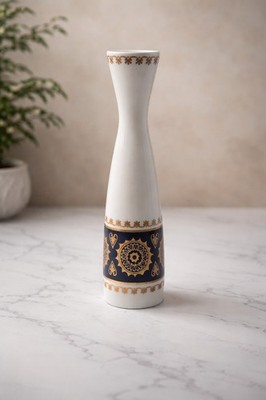 Vintage Vase  Echt Kobalt , Made in GDR, Handmalerei