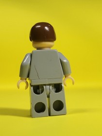 LEGO INDIANA JONES MINIFIG Indy in Gray Suit iaj039 Venice Canal Chase 7197