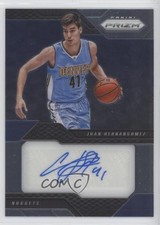 2016-17 Panini Prizm Rookie Signatures Juan Hernangomez #14 Auto n8q