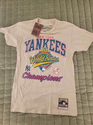 COOPERSTOWN COLLECTION Mサイズ ヤンキース半袖シャツ Mitchell & Ness New York Yankees 1996 World Series Cooperstown T