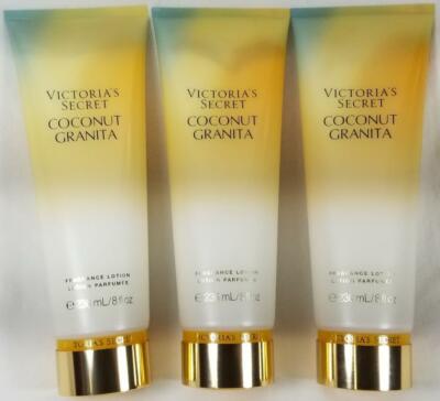 Victoria's Secret COCONUT GRANITA Fragrance Lotion oz 3x