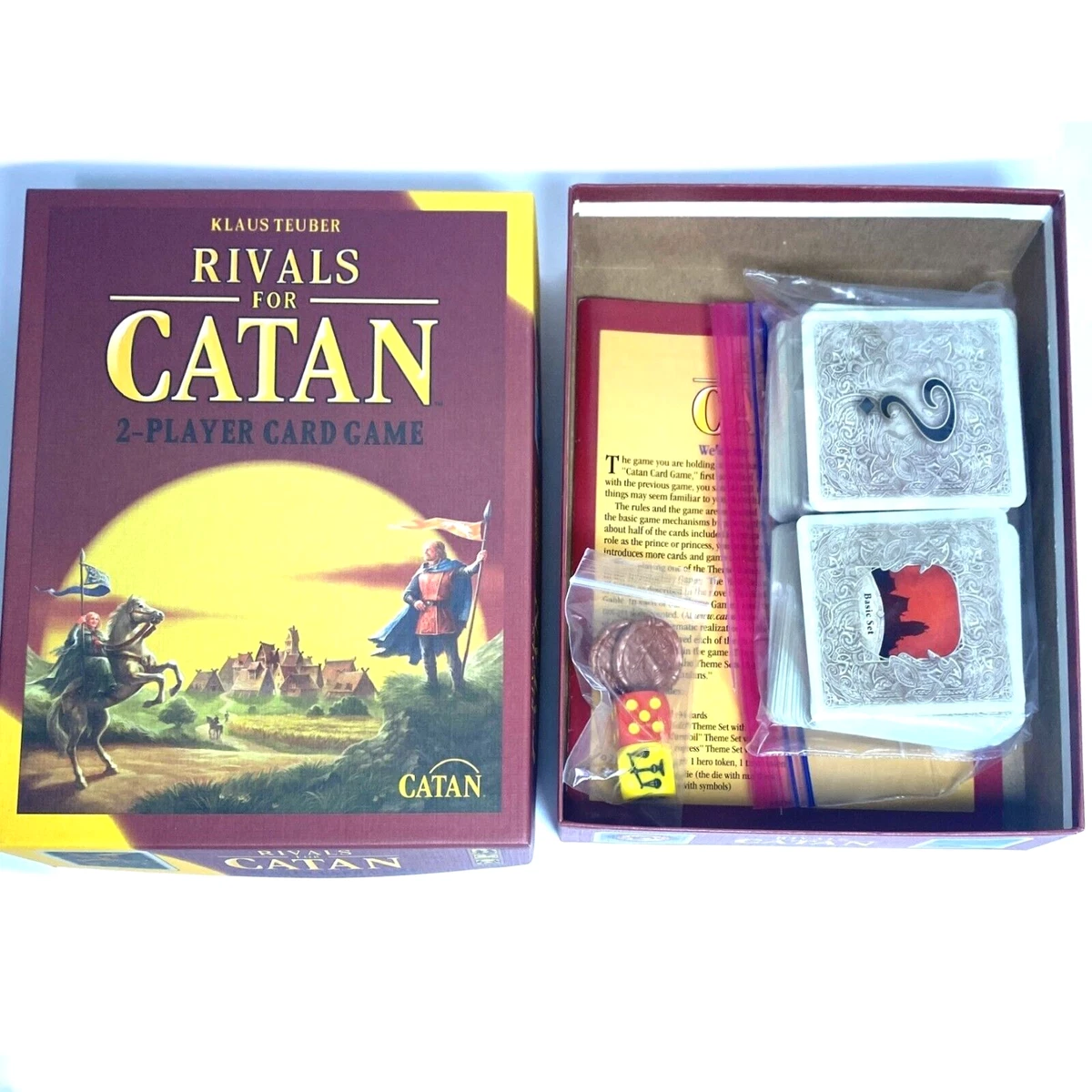 Settles Of Catan Rivals For Catan 2 Player Game