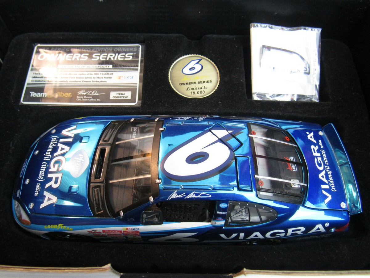 Voiture Miniature Mark Martin 1/24 – Team Calibre #6 Viagra
