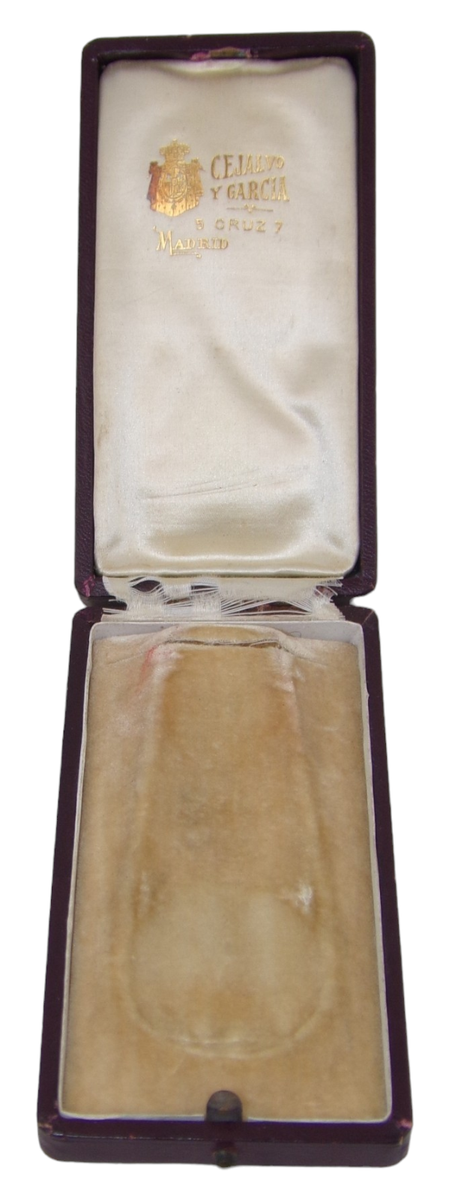 Médaille Espagnole En Or (réduction) : Ordre D'Isabelle La Catholique - Insigne De Décoration Royale