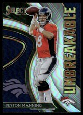 2020 Panini Select #U18 Peyton Manning Unbreakable Prizm