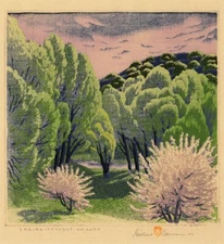 Spring Tesuque Valley : Gustave Baumann : Archival Quality Art Print