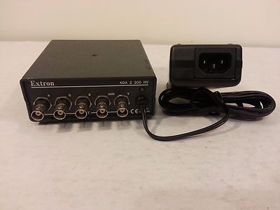 Extron ADA2 300HV 1-Input 2-Output RGB&Sync Analog Distribution Amplifier 300MHz