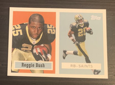 2006 Topps REGGIE BUSH Turn Back the Clock #9 Saints