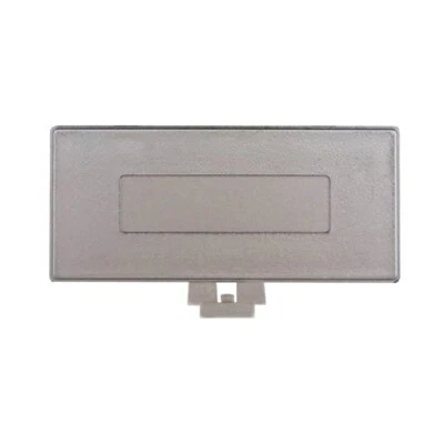 CONSUMER CABLES NEW SILVER Replacement Battery Cover Door for Nintendo Game Boy Pocket GBP