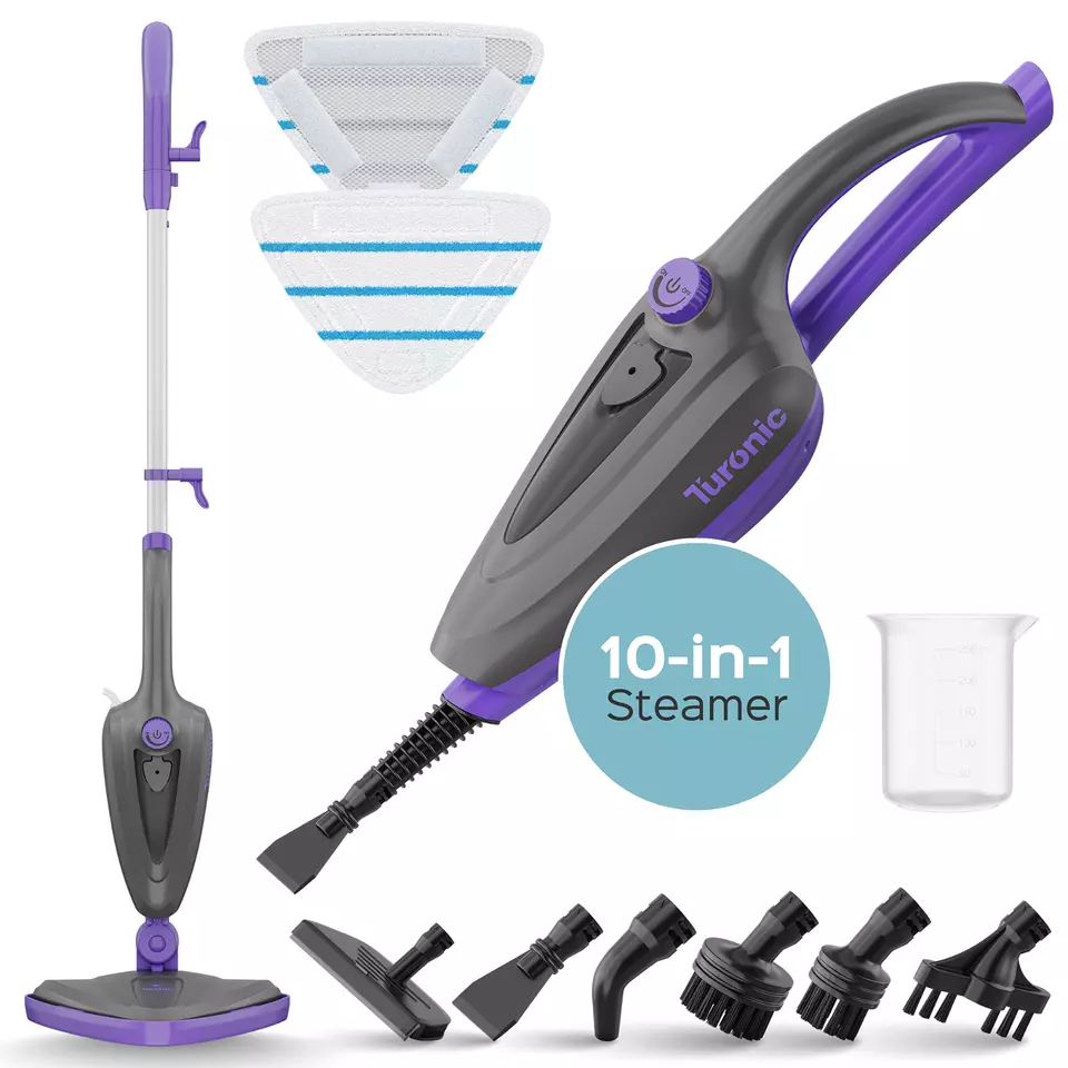 Turonic ST3 10-in-1 Steam Mop - 1500W, 110°C Floor Steamer, 15s Heat-up - image 2 of 4