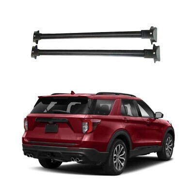 Roof Rack Cross Bars Fit 2020-2025 Ford Explorer Raised Side