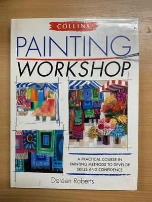 1994 ''MALWERKSTATT'' KUNSTPRAKTIKUM MALEN GEBUNDEN BUCH (P5)