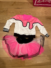 Weissman Ice Cream Freeze Costume - New - Girl's Medium, Pink