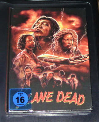 PLANE DEAD UNCUT LIMITIERTES NUMMERIERTES MEDIABOOK COVER A BLU RAY + 2 DVD NEU