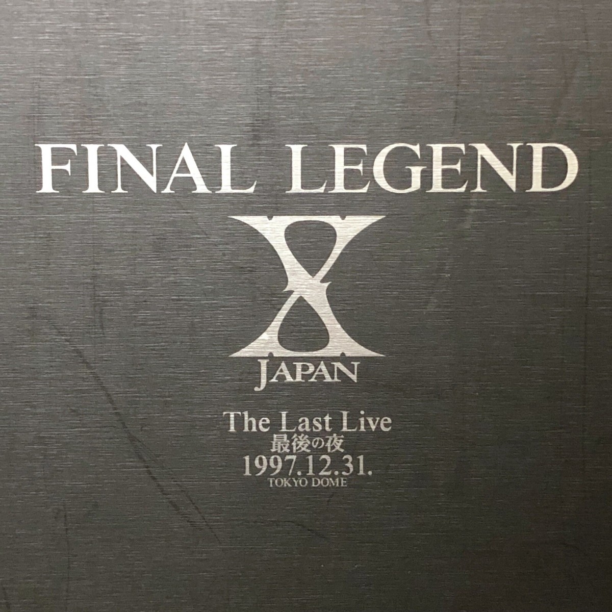 X JAPAN FINAL LEGEND The Last Live Last Night 1997.12.31 FOOL'S