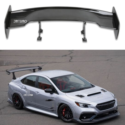 For Subaru WRX STI 2015-21 57'' GT-Style Rear Trunk Wing Spoiler Racing Lip Gloss