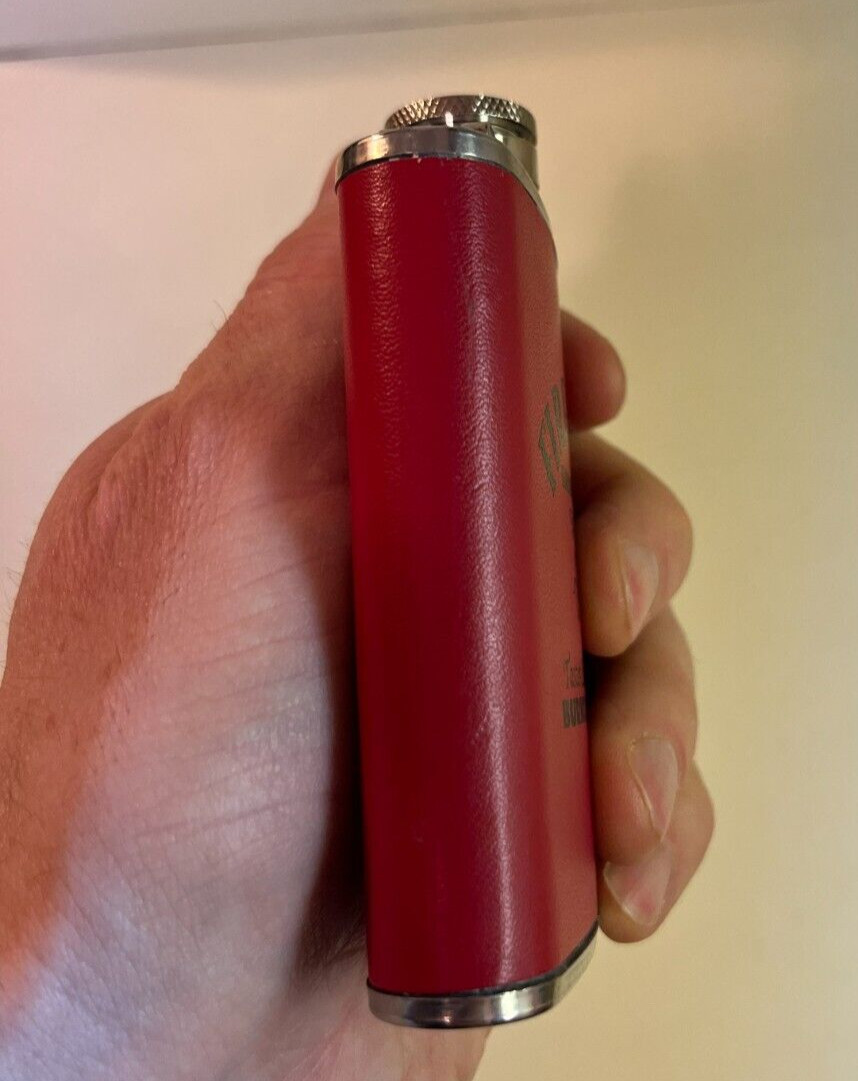Fireball Whisky Stainless Steel 4 oz Flask "Tastes Like Heaven, Burns Like Hell"