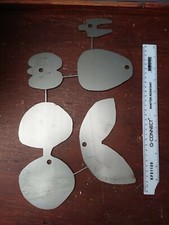Blacksmith orcid 5 petal blanks unfinished ready to forge� 19mm pack of 10: