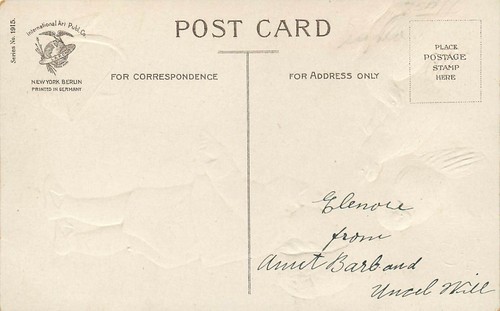 Easter Postcard Ellen Clapsaddle Boy Asks Chicks Nest Eggs IAPC 1915 Basket - Picture 2 of 2