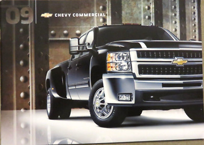 2009 Chevrolet Commercials Vehicles USA Prospekt Brochure, 34 Seiten