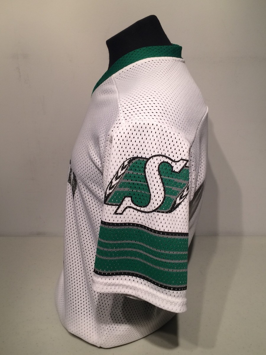 Vintage 1990s 1980s Saskatchewan Roughriders Mesh CFL