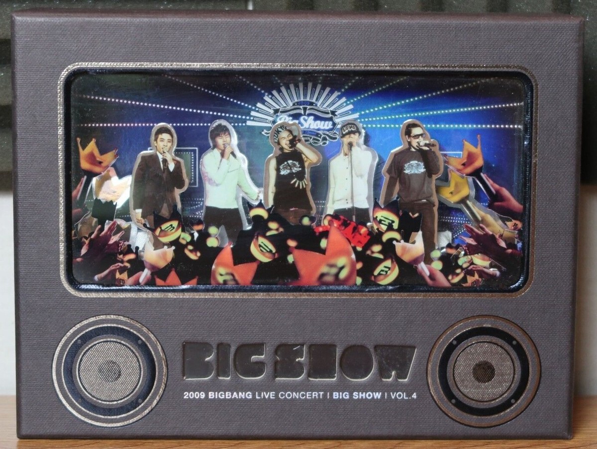Bigbang - Bigshow 2009 Live Concert DVD Set Big Bang Big Bigbang - Bigshow 2009 Live Concert DVD Set Big Bang Big