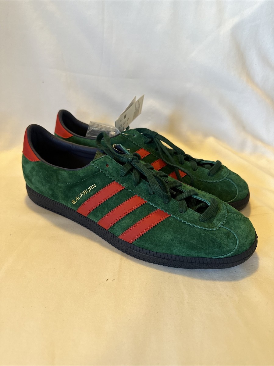 NEW Adidas Gazelle BlackBurn Edition Green Red Mens Size 13.5 US 48 2/3 EUR 13UK adidas Blackburn SPZL  main image 3