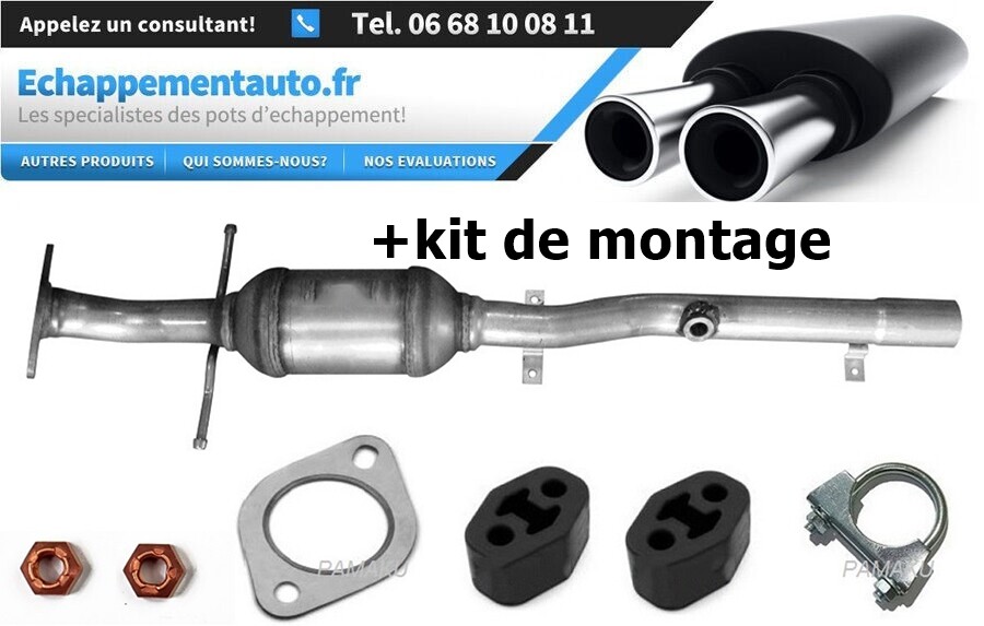 Catalyseur Ford Focus I 1.6i 16V pot echappement essence 1061918 1068782