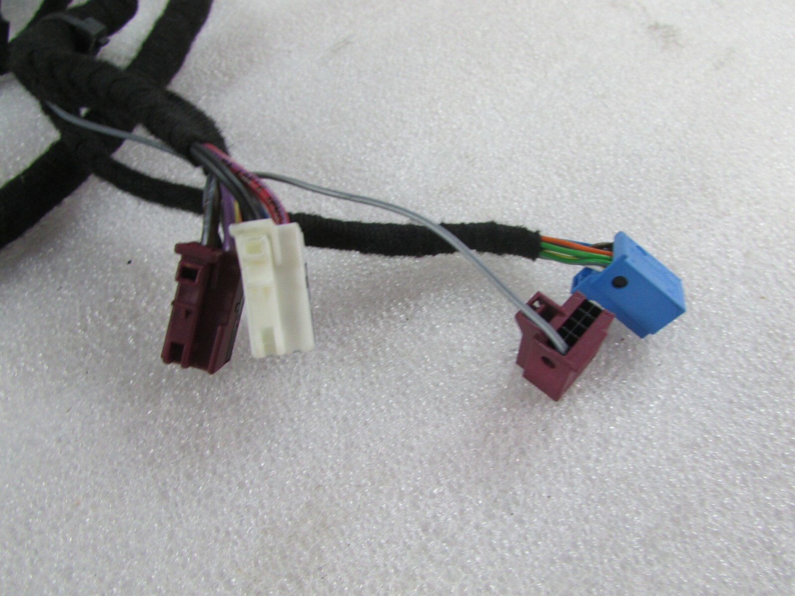 2014 Maserati Quattroporte LH, Front Door Panel Wire Harness, Used P/N 670007549