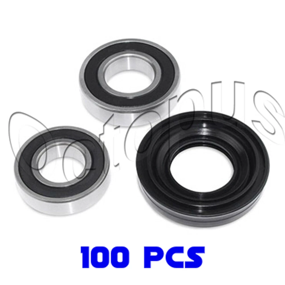 100Pcs Front Load Washer High Quality Bearings & Seals Kit 