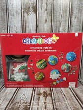 Creatology Christmas Ornament Craft Kit Creates 6 Round Ornaments NEW