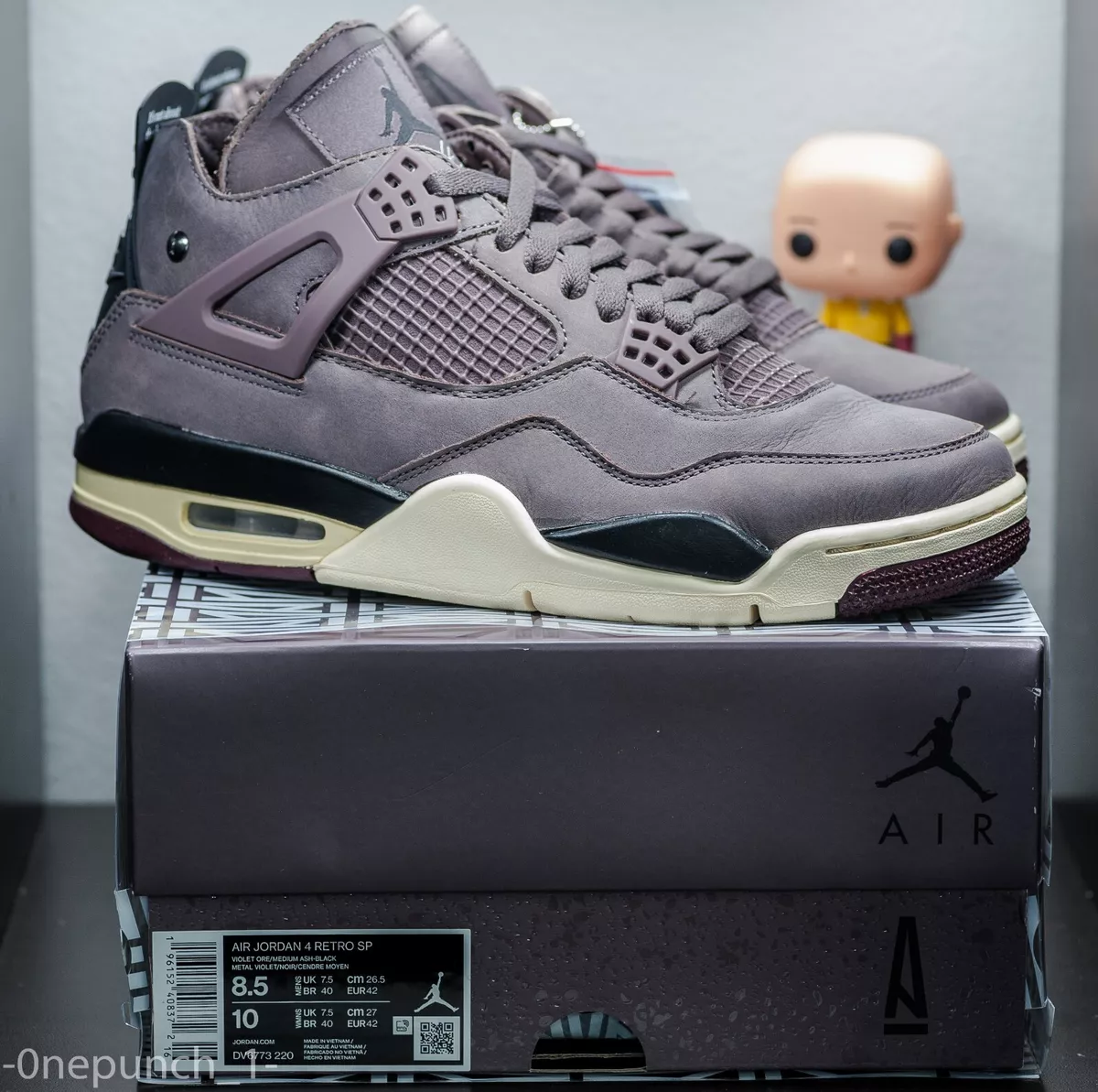 DS Nike Air Jordan 4 x A Ma Maniere 8.5 chicago off-white bred SB travis 3 1 OG