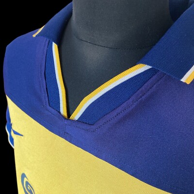 Boca Juniors Argentina Jersey 1998 Home Kit Nike Vintage Boca Juniors Argentina Jersey 1998 Home Kit Nike Vintage