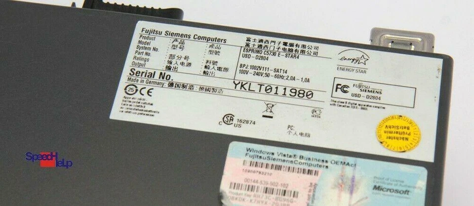 Small Form Factor PC Computer Fujitsu Esprimo C5730 RS-232 Windows 7 10 DVD-RW - Image 4 of 4