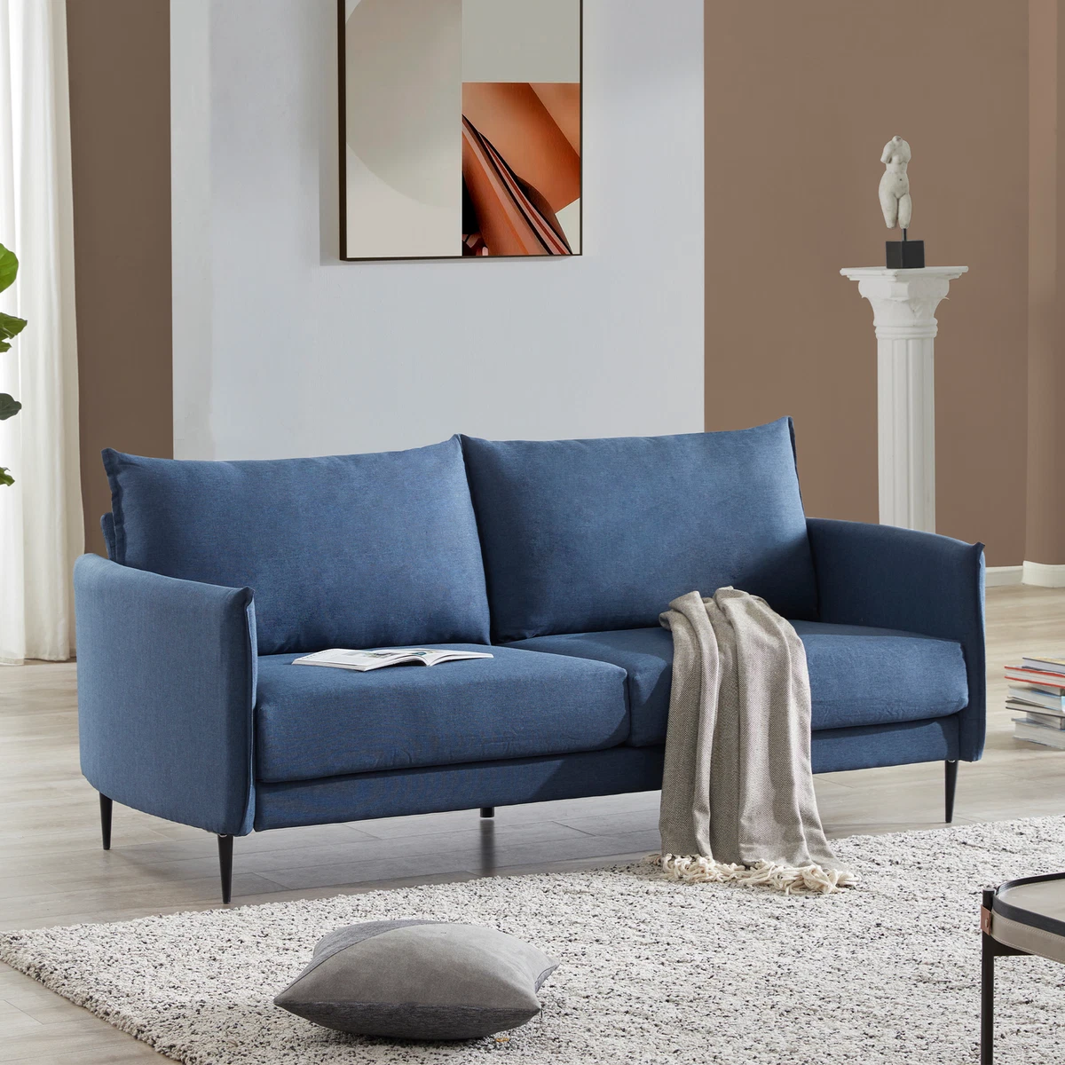 Compact three seater sofa sales