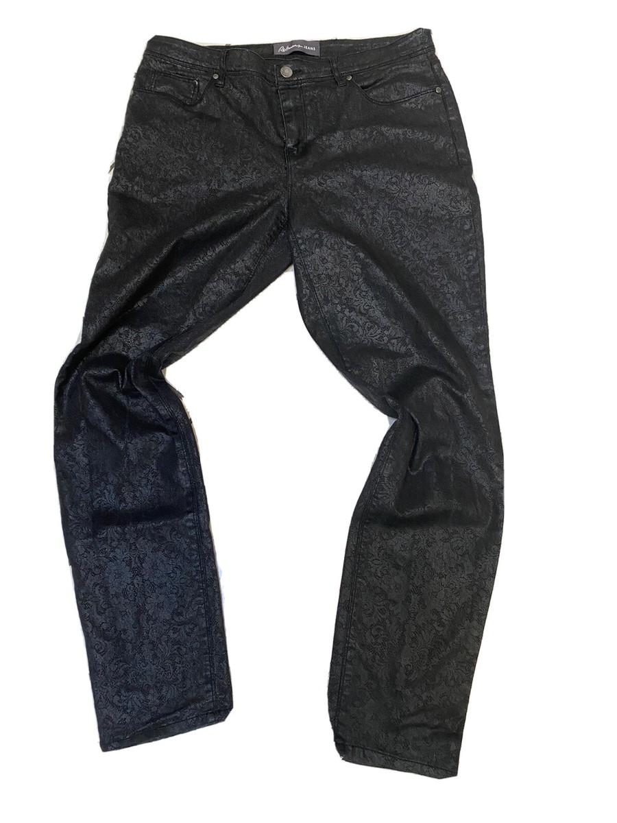 JEAN TOILE NOIR FEMME DE MARQUE REITMANS JEANS TAILLE US 31 FR 42