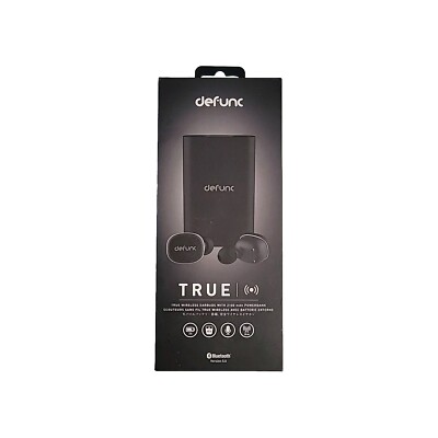 Defunc true wireless earbuds with 2100 mAh powerbank ecouteur sans fil bluetooth