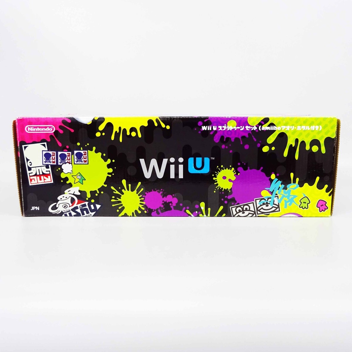 Nintendo Wii U Console Splatoon set with amiibo Aori