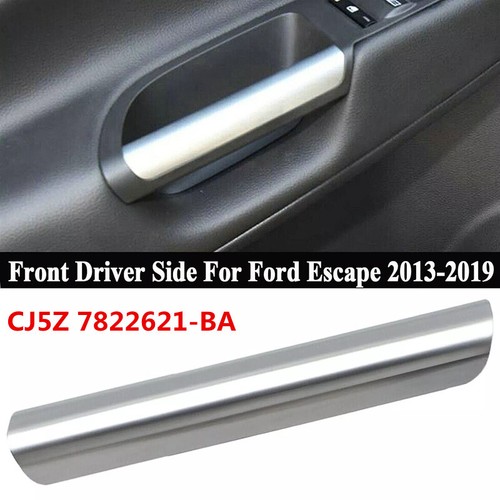For Ford Escape 13-19 Front Driver Side Door Handle Grab Trim Molding LH Silver