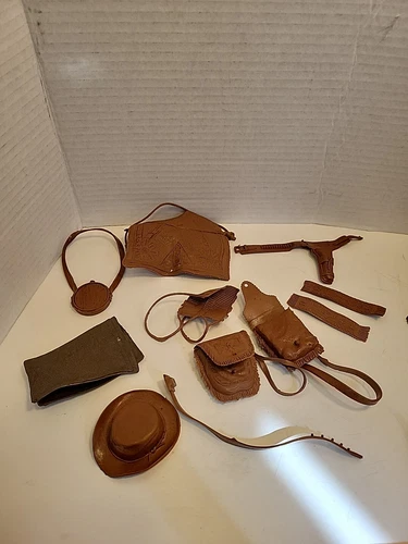 Vintage ORIGINAL Marx Johnny West Series BILL BUCK Accessories