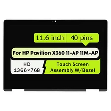 For HP Pavilion x360 11m-ap 11m-ap0013DX LCD Touch Screen Digitizer Replacement