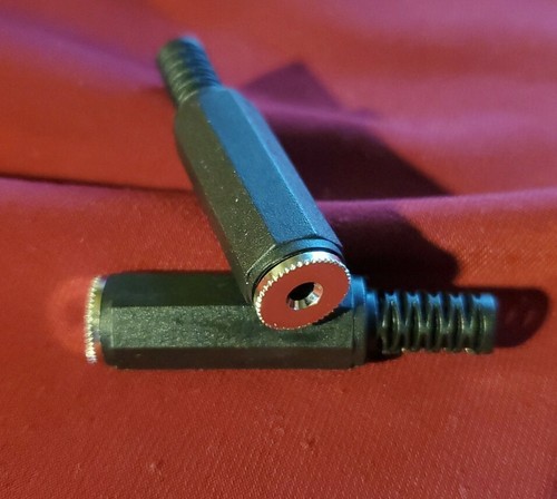 2.5mm Stereo (2)Female Jack Socket New Connector USA Solderable. Make/Repair Own - Picture 4 of 4