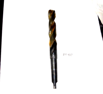 DR437) REPUBLIC 1-25/64'' HSS DRILL, MT4 Shk., 9''Flt. L. x 15''OAL