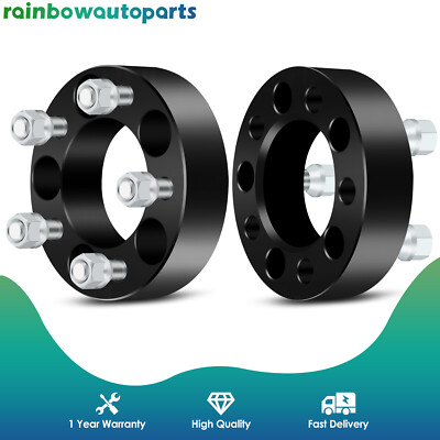 2PC 1.5'' 5x4.5 5x114.3 Wheel Spacers for Jeep Cherokee Wrangler Ford Mustang