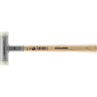 HALDER SUPERCRAFT-Schonhämmer 3366.025 Hammer Gummihammer Softhammer geräuscharm